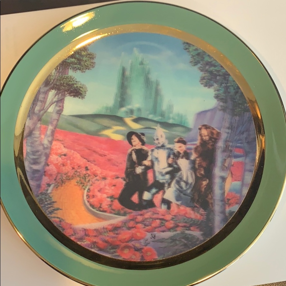 Bradford exchange Wizard of Oz plate